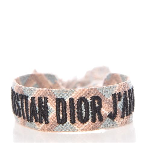 bracelet dior tissus|j'adior friendship bracelet.